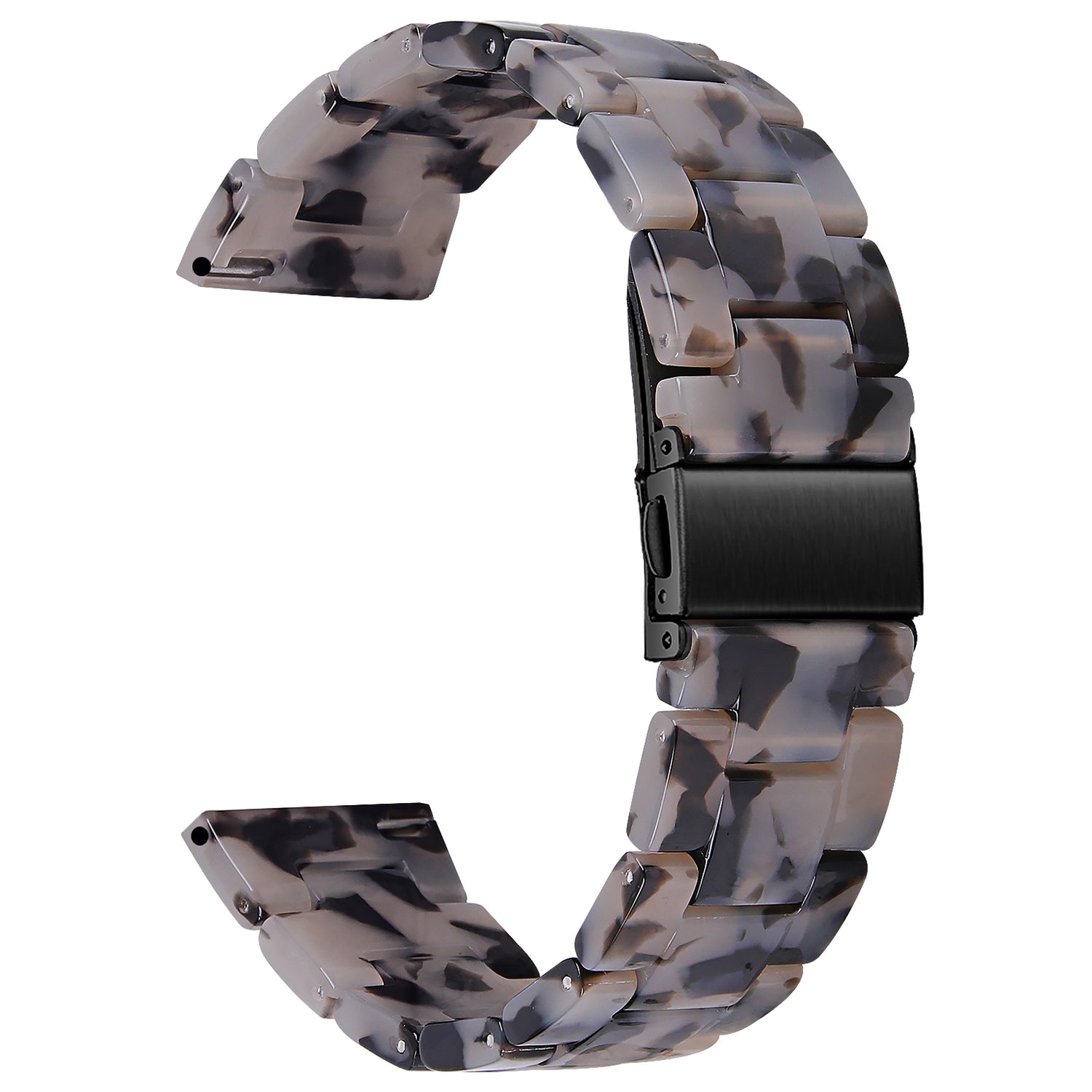 For Nokia Withings Steel HR 40mm Watch Strap 20mm Waterproof Resin Acrylic Bracelet Band - Style A For Nokia Withings Steel HR 40mm Watch Strap 20mm Waterproof Resin Acrylic Bracelet Band - Style A